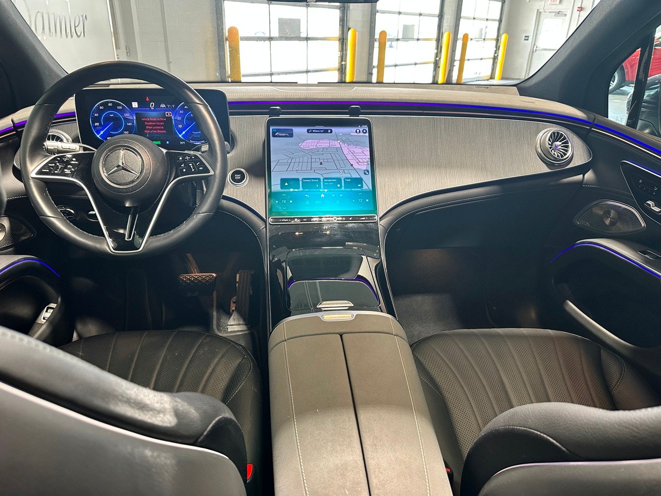 Certified 2023 Mercedes-Benz EQS 450+ 4MATIC SUV w/ Acoustic Comfort Package image 6