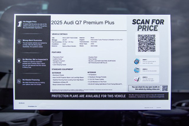 Used 2025 Audi Q7 2.0T Premium Plus w/ Premium Plus Package AWD/4WD image 29