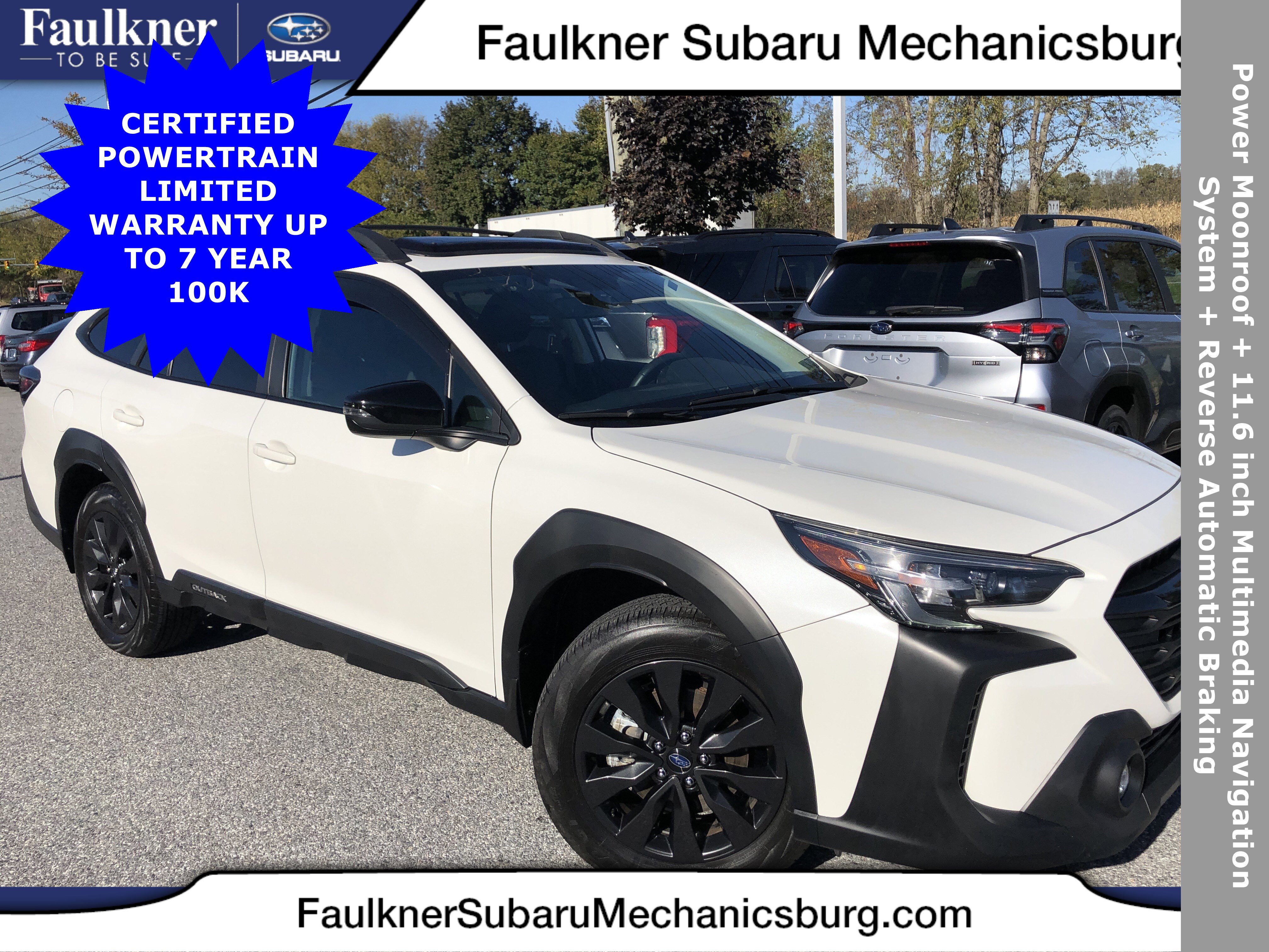 Certified 2023 Subaru Outback Onyx Edition XT