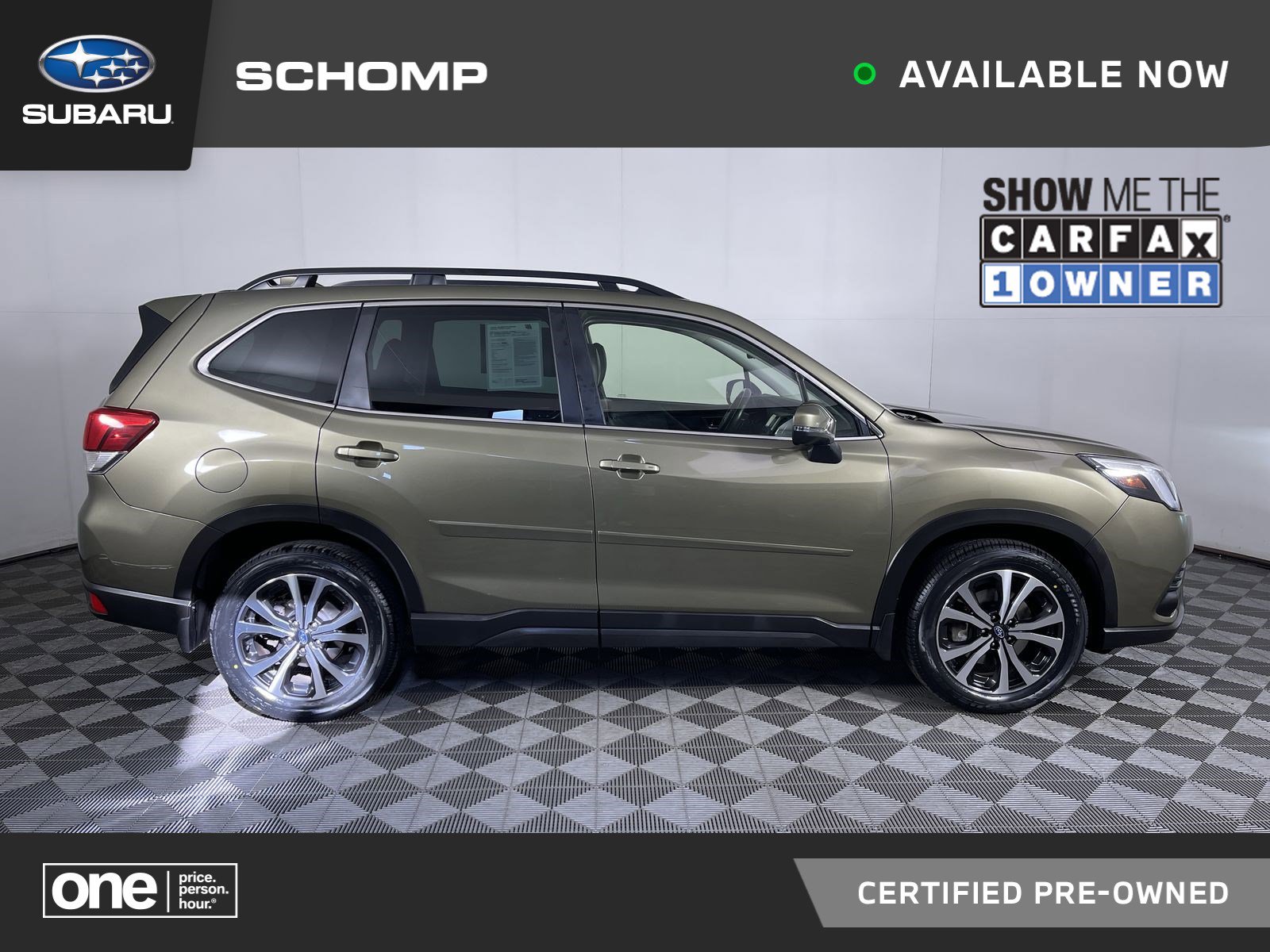 Certified 2023 Subaru Forester Limited