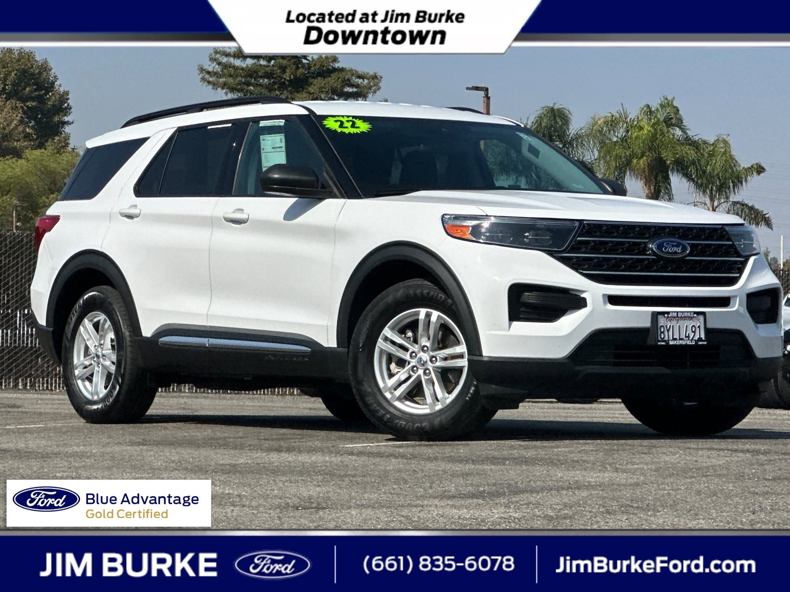 Certified 2022 Ford Explorer XLT w/ Class IV Trailer Tow Package