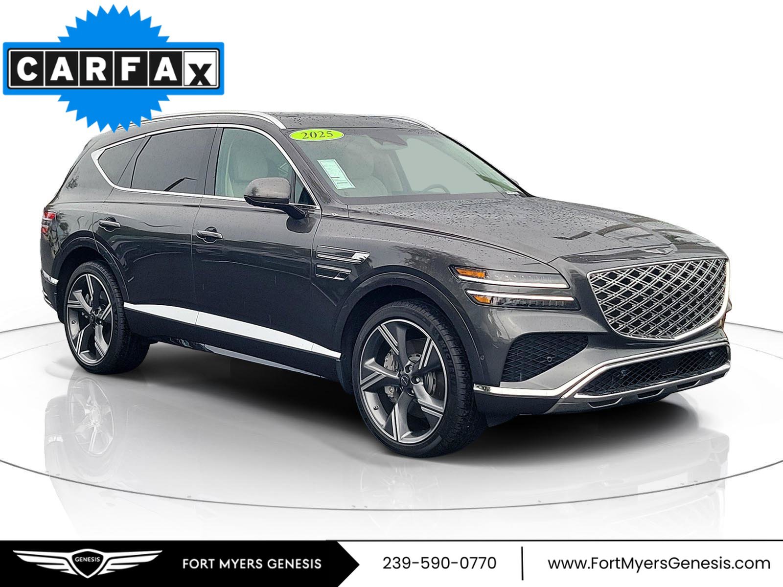 Certified 2025 Genesis GV80 3.5T Prestige