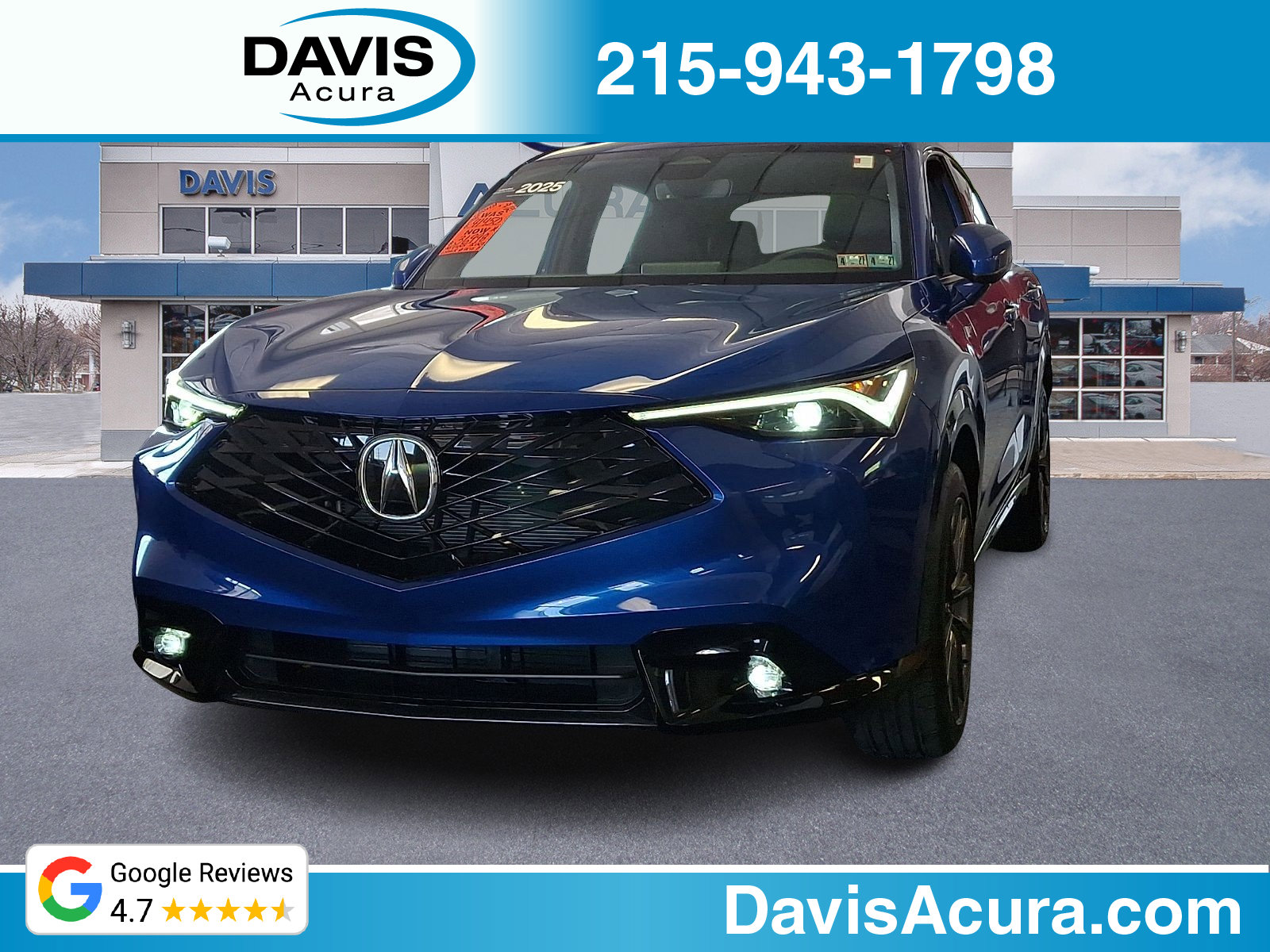 Certified 2025 Acura ADX A-Spec