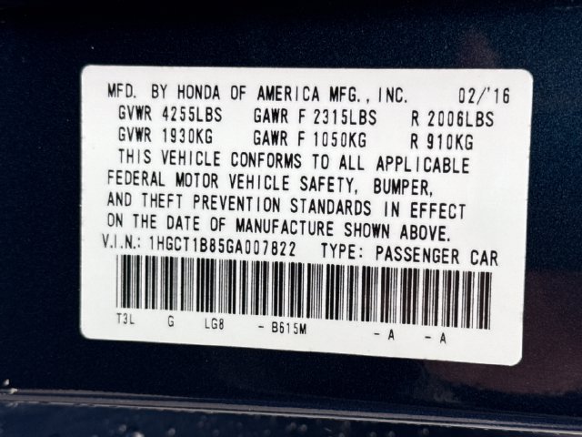 Used 2016 Honda Accord EX-L image 19