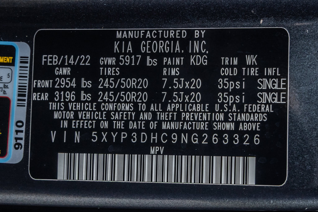 Used 2022 Kia Telluride EX w/ EX Premium Package AWD/4WD image 33