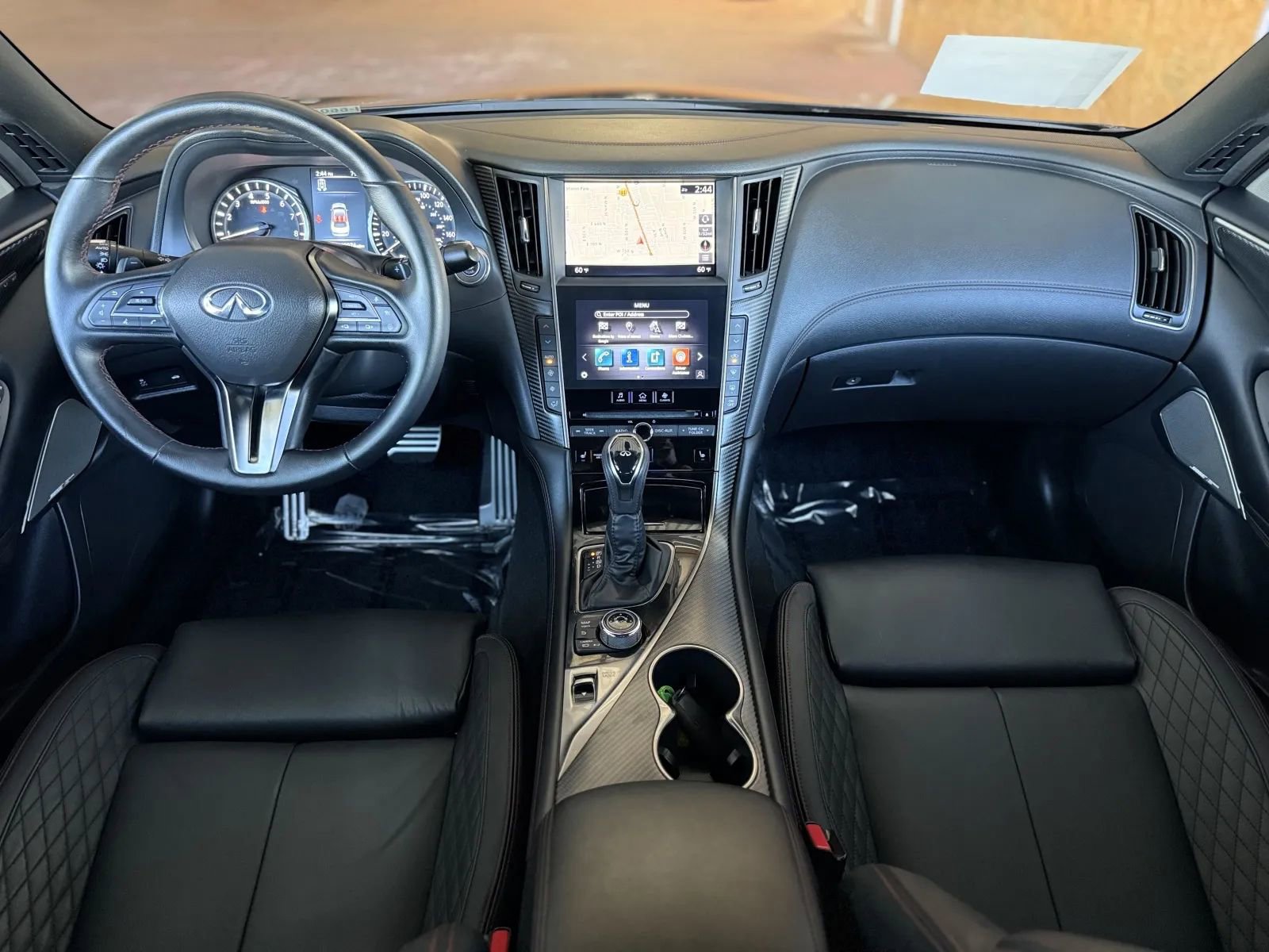 Used 2024 INFINITI Q50 Red Sport 400 w/ Black Opal Edition image 21