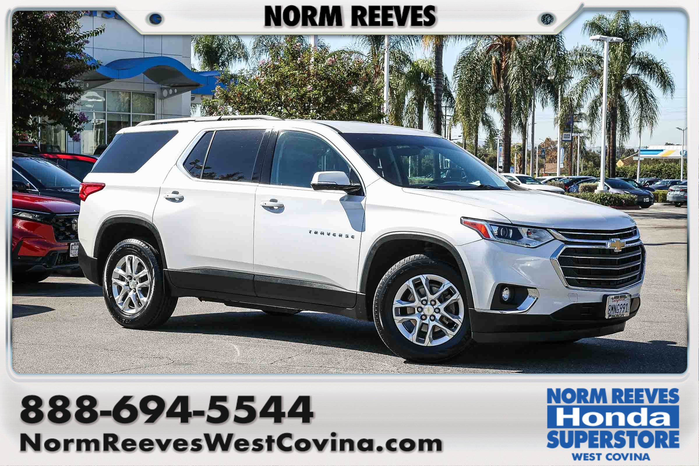 Used 2020 Chevrolet Traverse LT