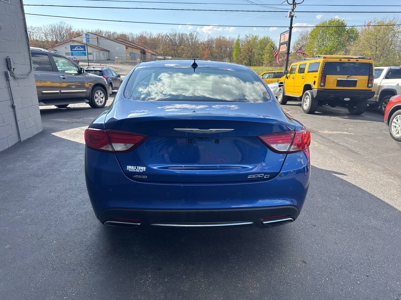 Used 2015 Chrysler 200 C w/ Navigation & Sound Group I AWD/4WD image 7