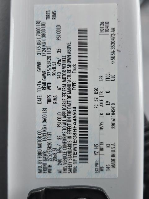 Used 2017 Ford F150 King Ranch w/ Equipment Group 601A Luxury image 26