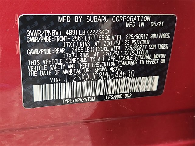 Used 2021 Subaru Forester Premium w/ Popular Package #1 image 33