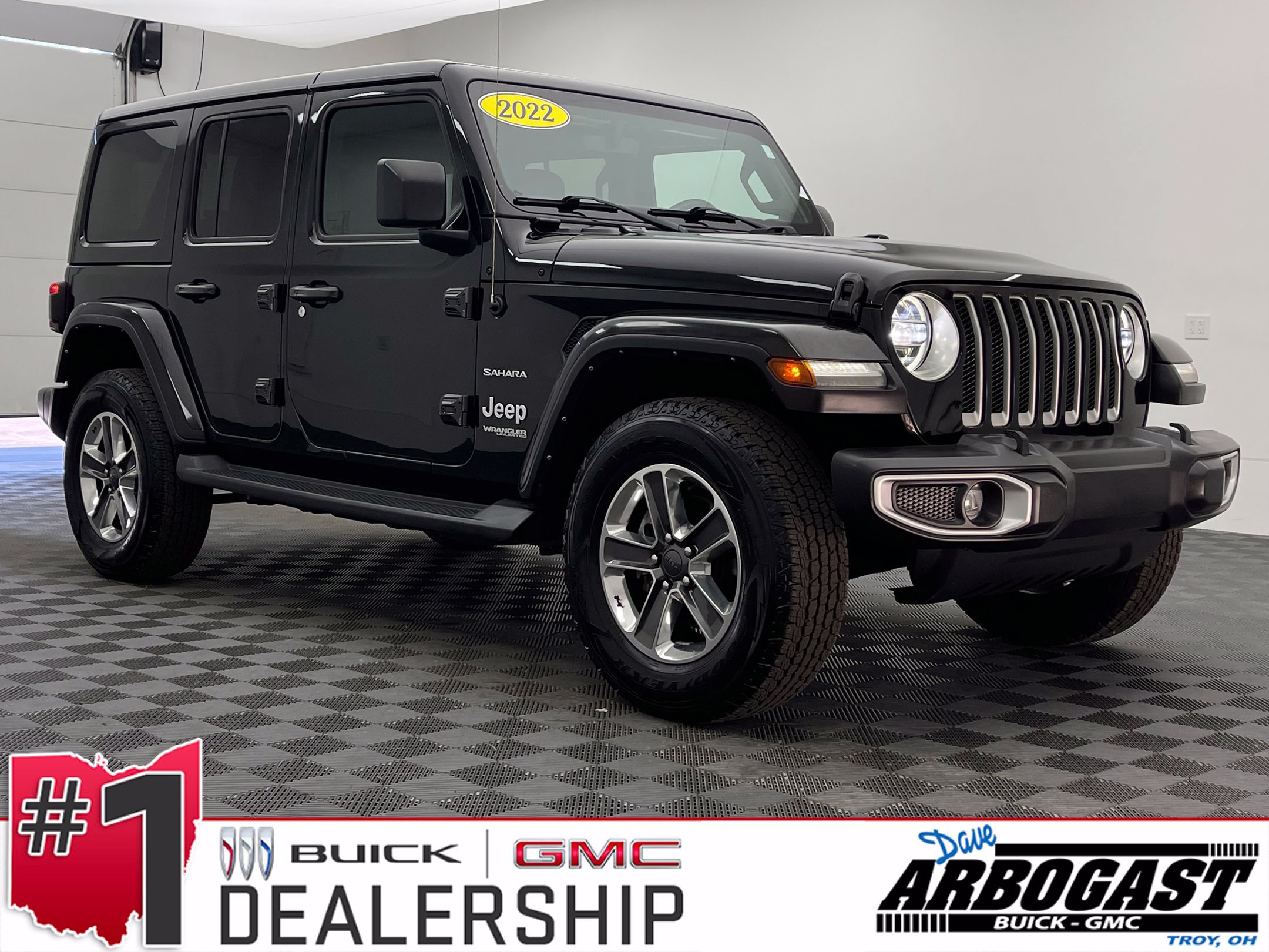 Used 2022 Jeep Wrangler Unlimited Sahara w/ LED Lighting Group