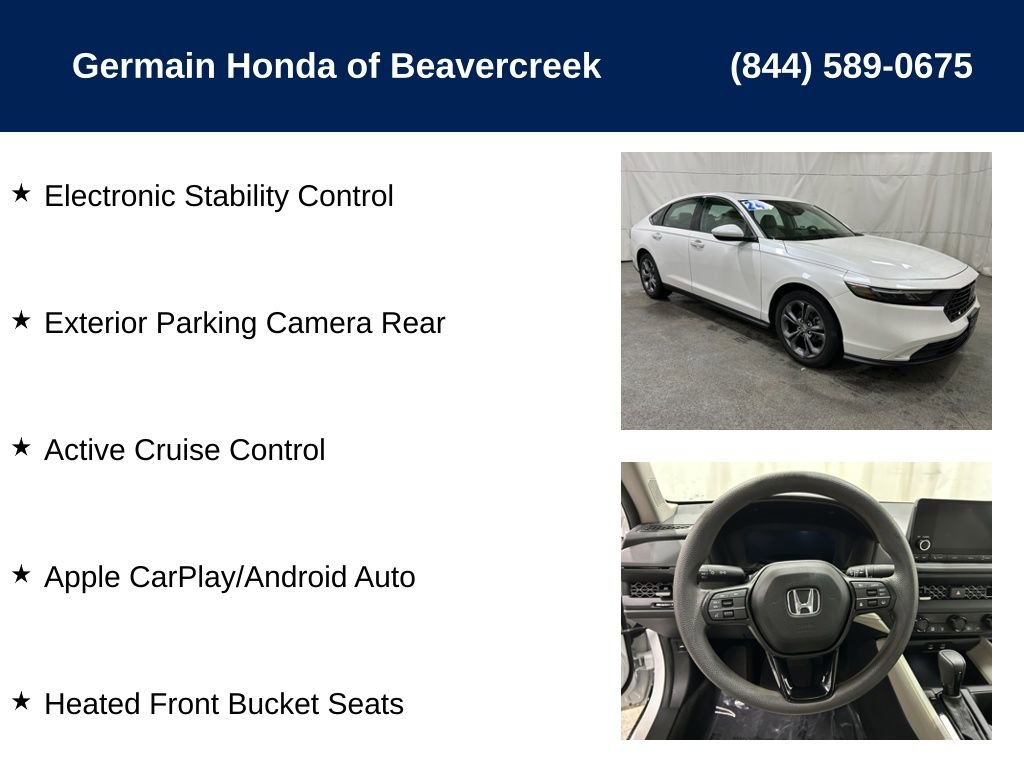 Used 2024 Honda Accord EX image 10