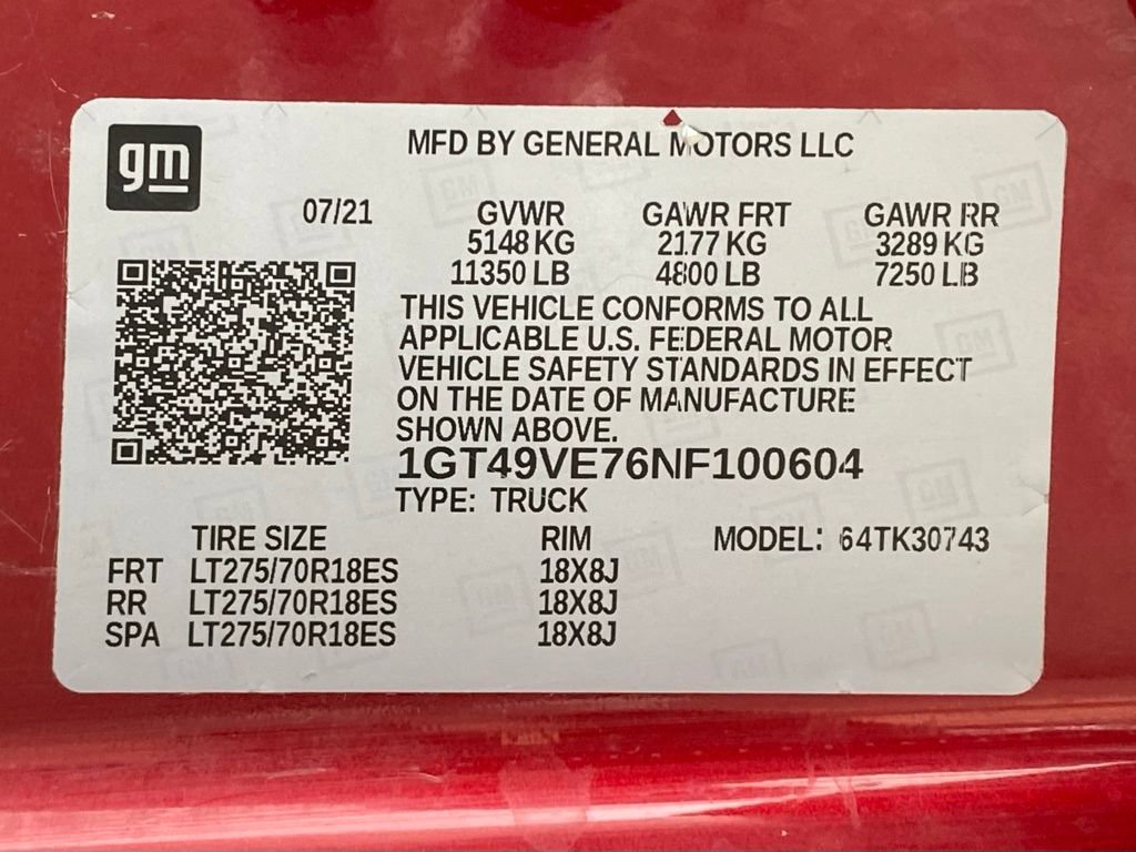 Used 2022 GMC Sierra 3500 AT4 AWD/4WD image 30