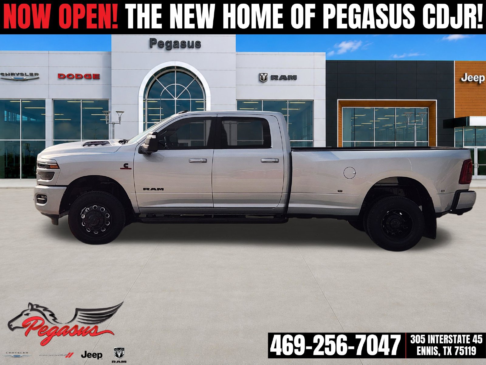 New 2026 RAM 3500 Laramie w/ Night Edition AWD/4WD image 3