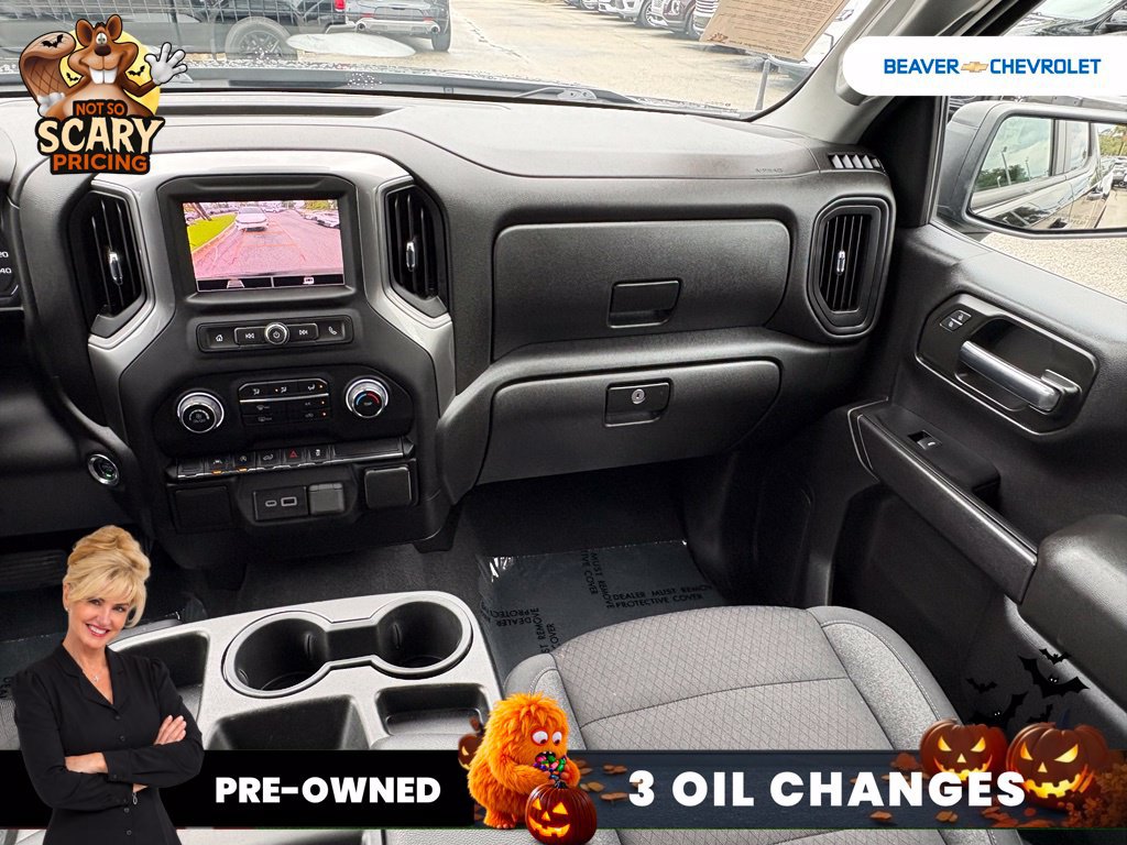 Used 2024 Chevrolet Silverado 1500 Custom w/ Turbomax Blackout Package AWD/4WD image 17