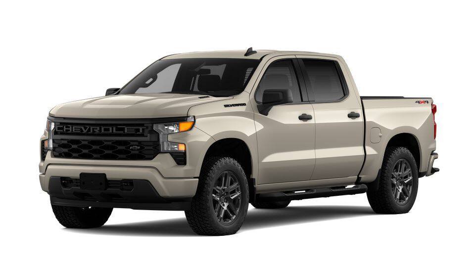 New 2026 Chevrolet Silverado 1500 Custom w/ Turbomax Blackout Package AWD/4WD image 27