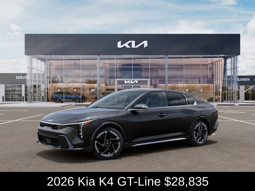 New 2026 Kia K4 GT-Line Turbo w/ GT-Line Premium Package FWD image 4