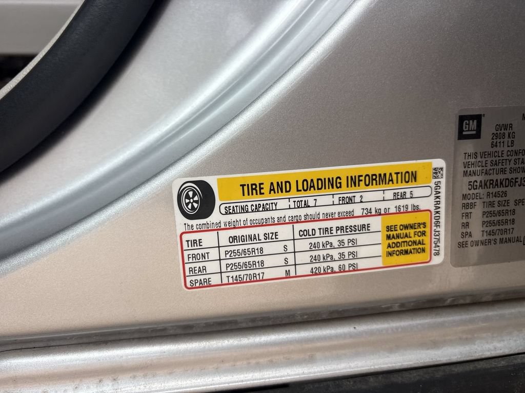 Certified 2015 Buick Enclave Convenience FWD image 33