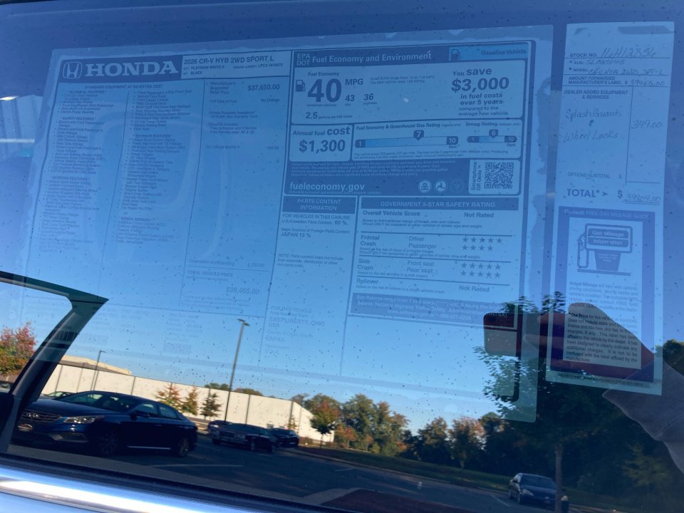 Certified 2025 Honda CR-V Sport-L image 35