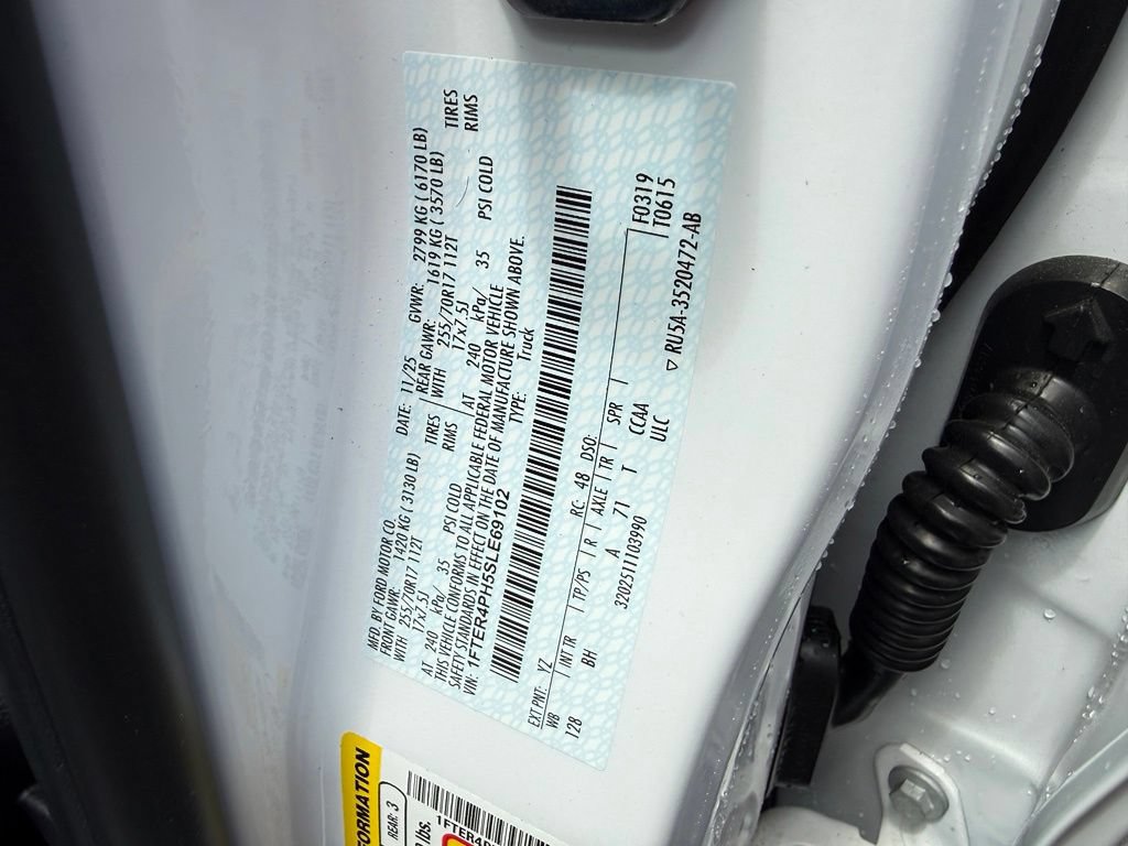 Used 2025 Ford Ranger XL w/ Trailer Tow Package AWD/4WD image 54