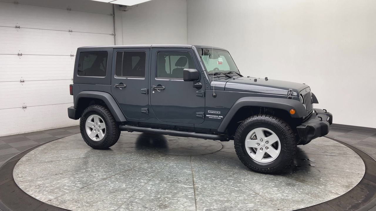 Used 2017 Jeep Wrangler Unlimited Sport w/ Quick Order Package 24S image 35
