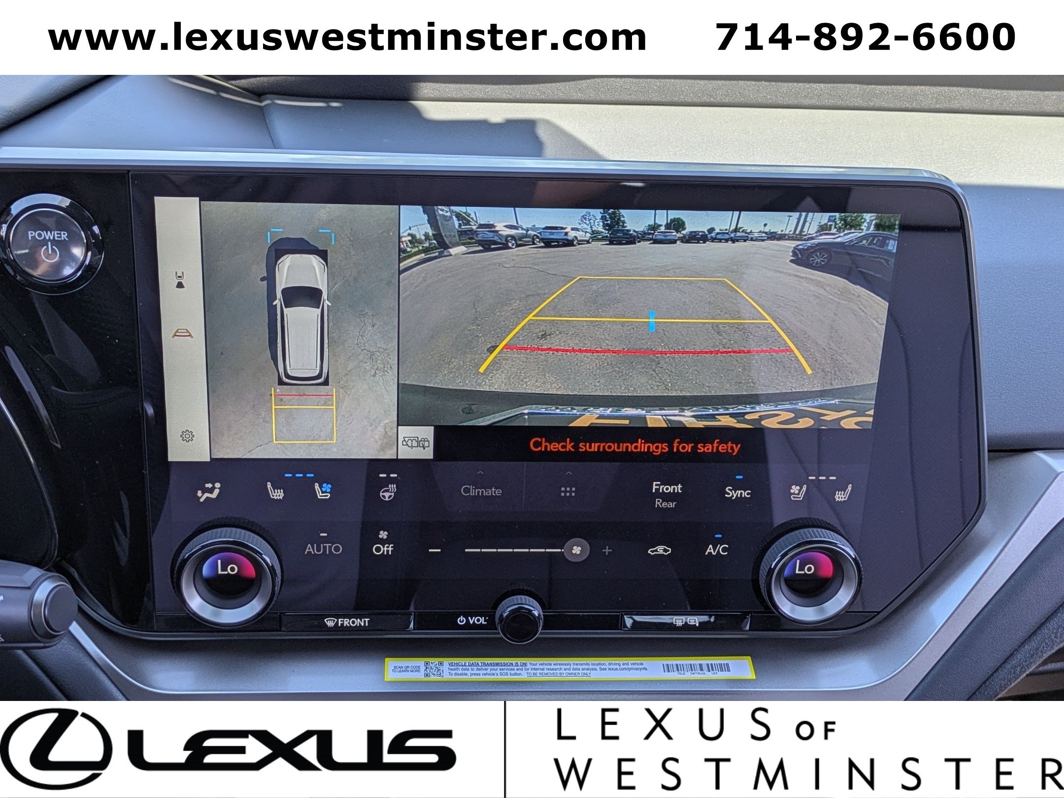 New 2026 Lexus TX 500h AWD image 15