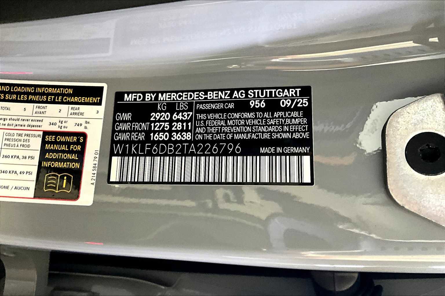 New 2026 Mercedes-Benz E 53 AMG e 4MATIC Sedan image 12