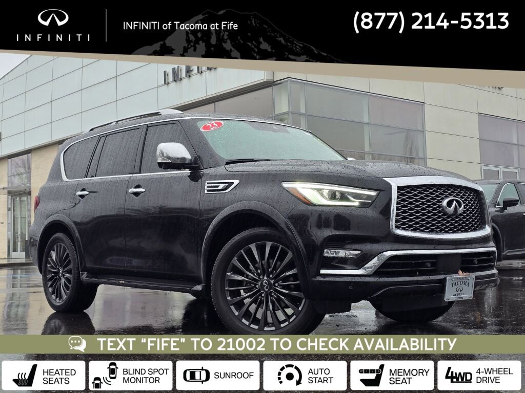 Used 2023 INFINITI QX80 Sensory w/ All-Season Package