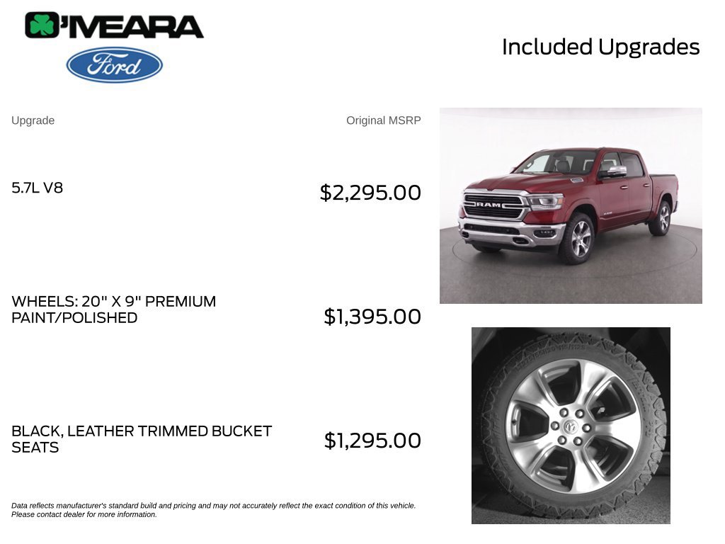 Used 2021 RAM 1500 Laramie AWD/4WD image 4