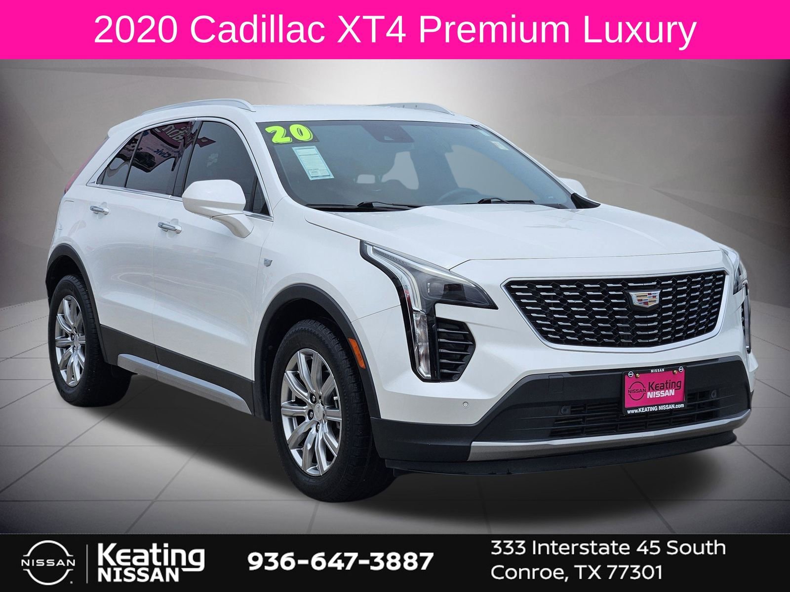 Used 2020 Cadillac XT4 Premium Luxury FWD image 1