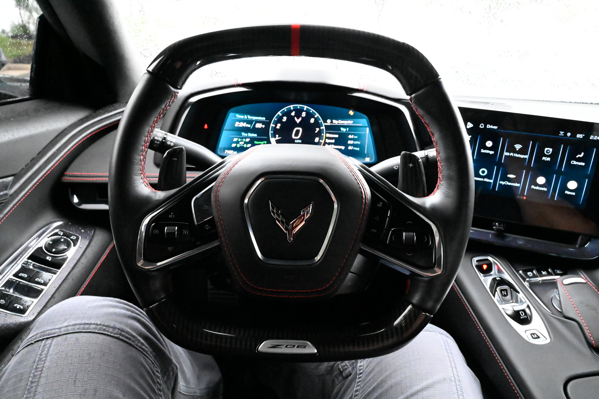 Used 2024 Chevrolet Corvette Z06 w/ Stealth Interior Trim Package RWD image 24