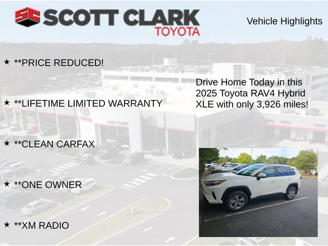 Used 2025 Toyota RAV4 XLE AWD/4WD image 12