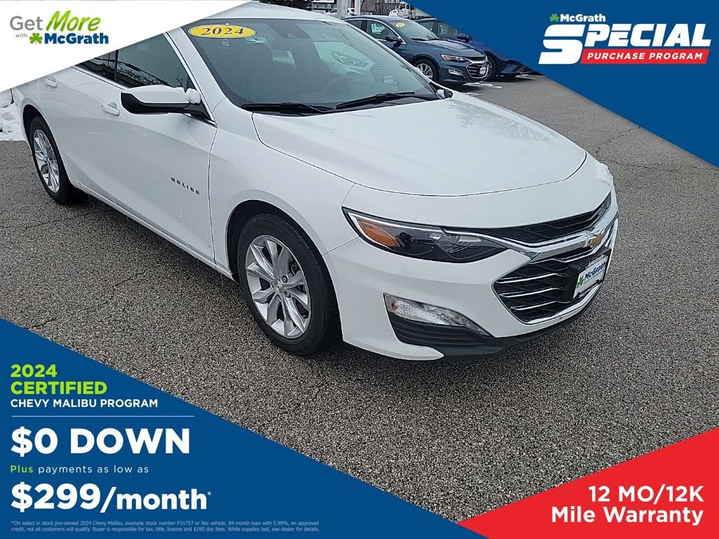 Used 2024 Chevrolet Malibu LT image 1