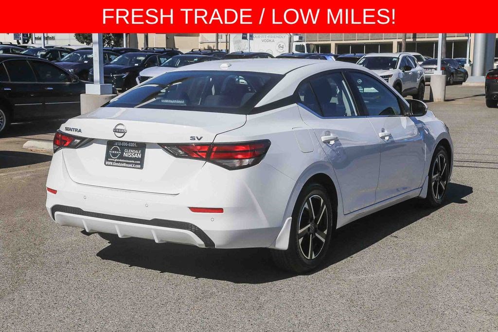 Certified 2024 Nissan Sentra SV w/ All-Weather Package FWD image 8