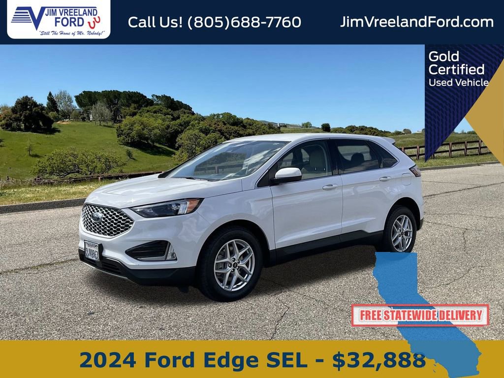 Certified 2024 Ford Edge SEL w/ Convenience Package