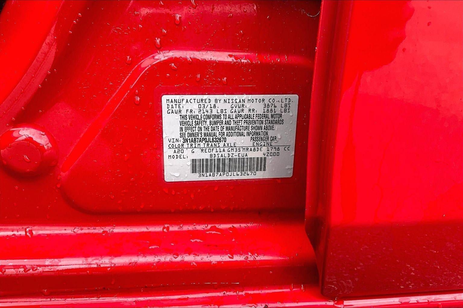 Used 2018 Nissan Sentra SV FWD image 31