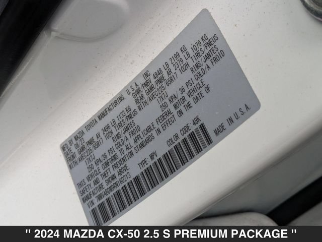 Used 2024 MAZDA CX-50 AWD 2.5 S w/ Cargo Package image 36