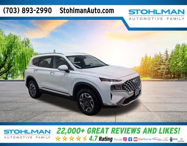 Used 2022 Hyundai Santa Fe Blue AWD/4WD image 2