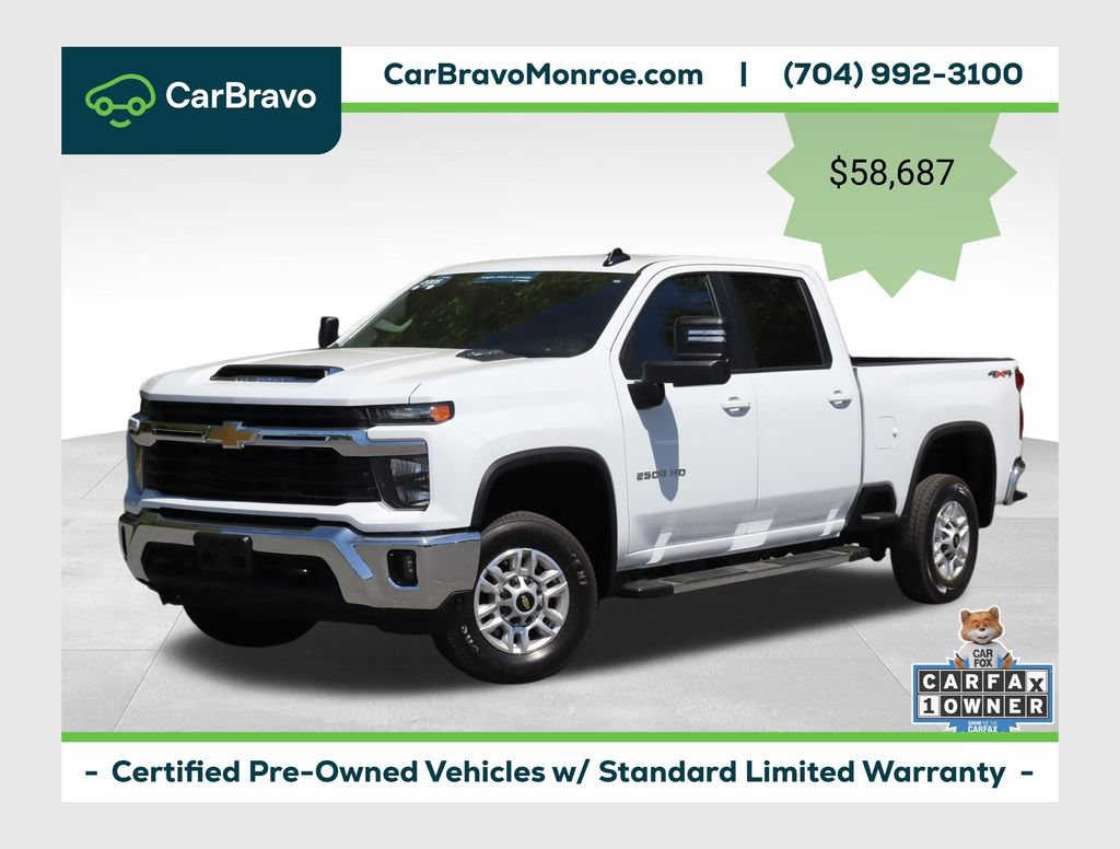 Certified 2025 Chevrolet Silverado 2500 LT w/ Convenience Package