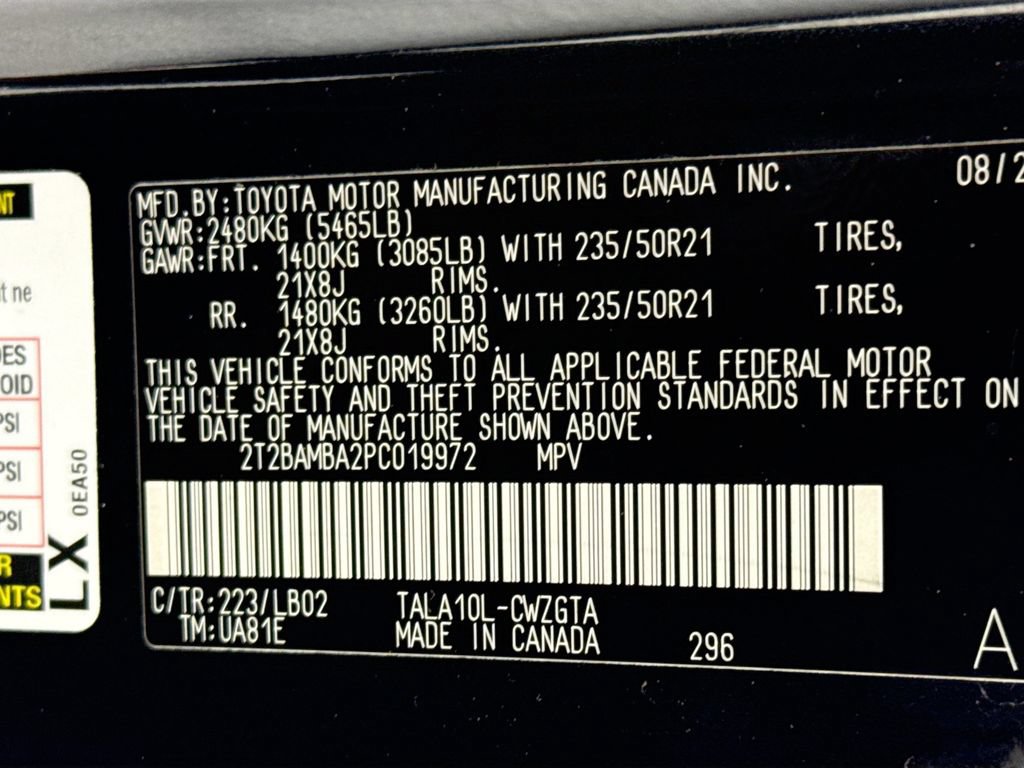 Used 2023 Lexus RX 350 Premium Plus w/ Cold Area Package FWD image 34