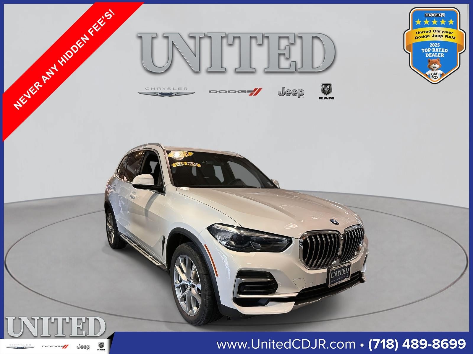 Used 2022 BMW X5 xDrive40i w/ Climate Comfort Package AWD/4WD image 1