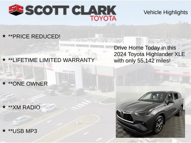 Used 2024 Toyota Highlander XLE image 12