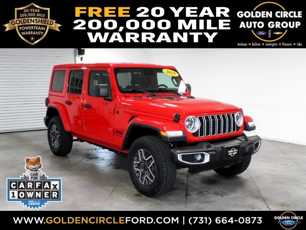 Used 2025 Jeep Wrangler Unlimited Sahara AWD/4WD 360° Tour
