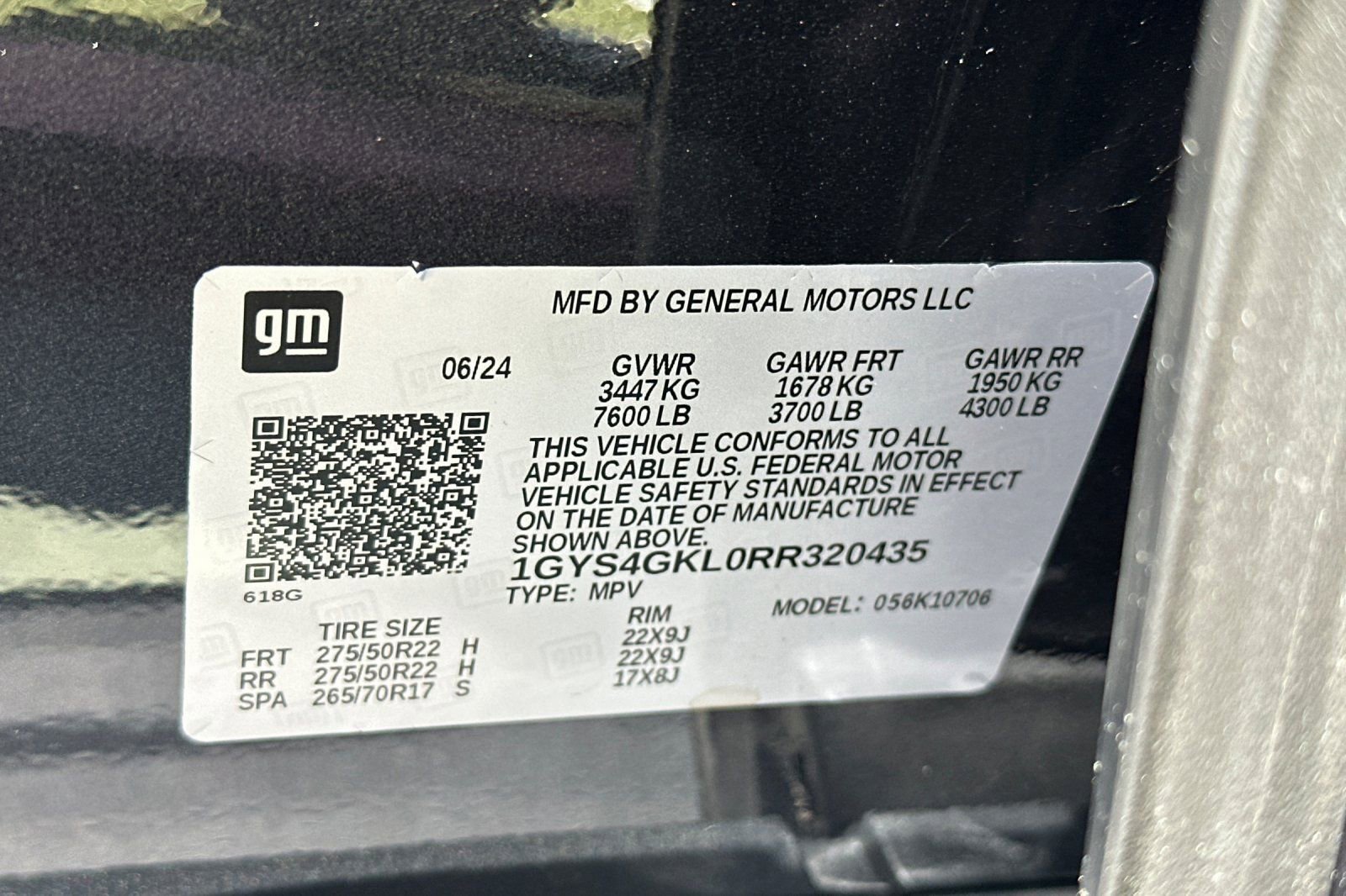 Certified 2024 Cadillac Escalade Sport Platinum w/ LPO, ONYX Package AWD/4WD image 43