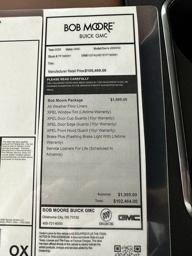 New 2026 GMC Sierra 2500 Denali Ultimate w/ Max Trailering Package image 15