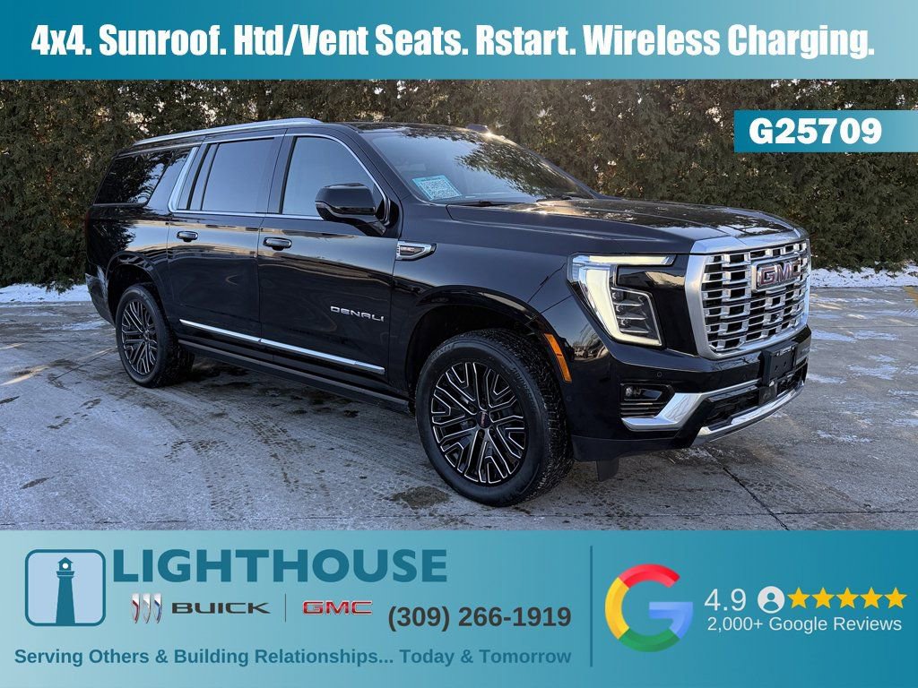New 2025 GMC Yukon XL Denali w/ Sun & Power Step Package image 1