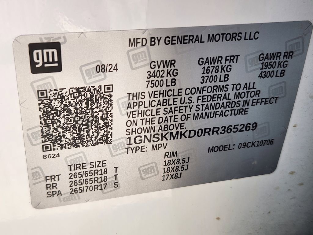 Used 2024 Chevrolet Tahoe LS w/ Driver Alert Package AWD/4WD image 31