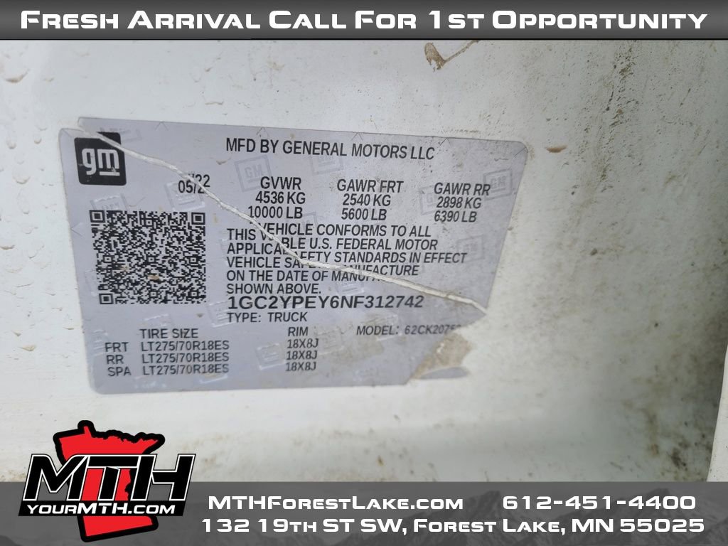 Used 2022 Chevrolet Silverado 2500 LTZ w/ Safety Package image 13