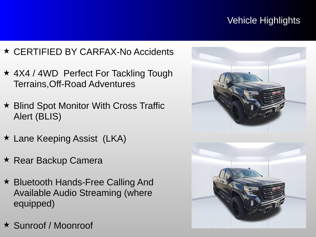 Used 2019 GMC Sierra 1500 SLT w/ SLT Premium Plus Package AWD/4WD image 4