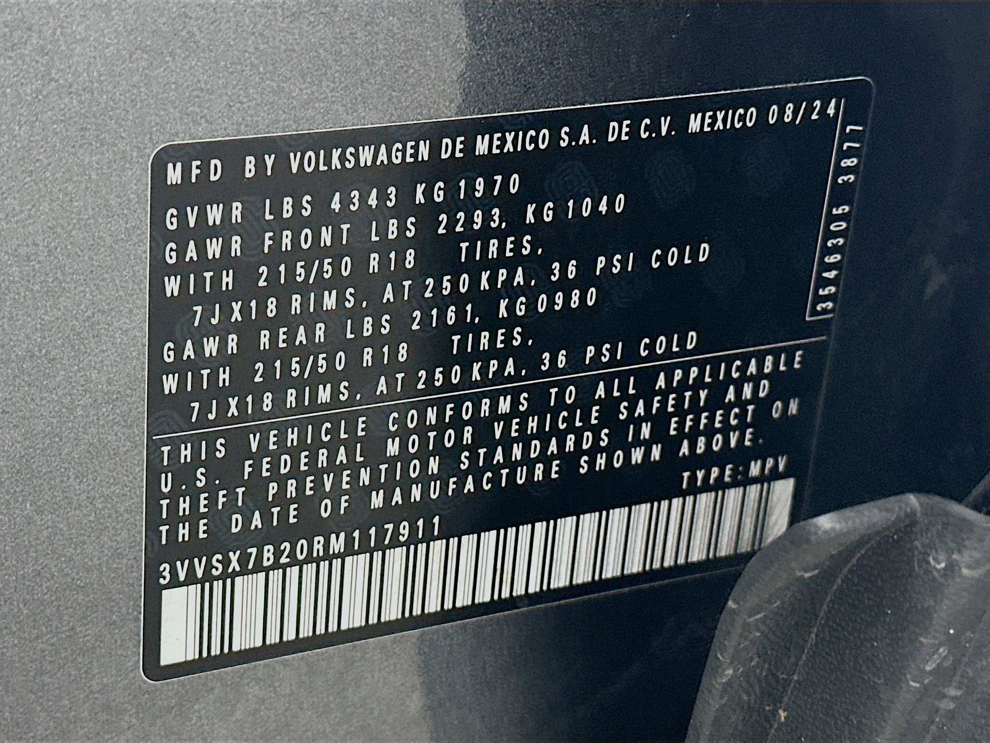 Used 2024 Volkswagen Taos SE image 12